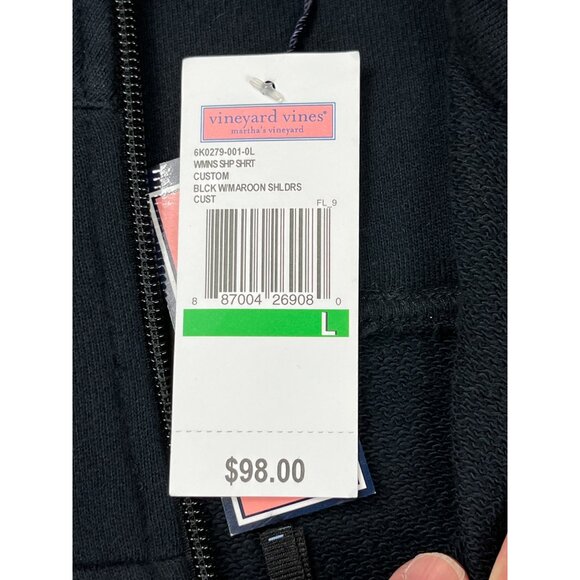 Vineyard Vines by Shep & Ian Women's Pullover 1/4 Zip Sweatshirt Size Large - Picture 14 of 16